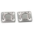 2Pcs Door Buckles Ceiling Hook Wall Mounted Hook Heavy Duty 50x25mm Stainless For Yoga Swings Hammocks Bracket Hardware Tools.