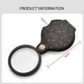 【Versatile】 Quality Appreciation Jewelry Pocket Magnifying Magnifying 15X.