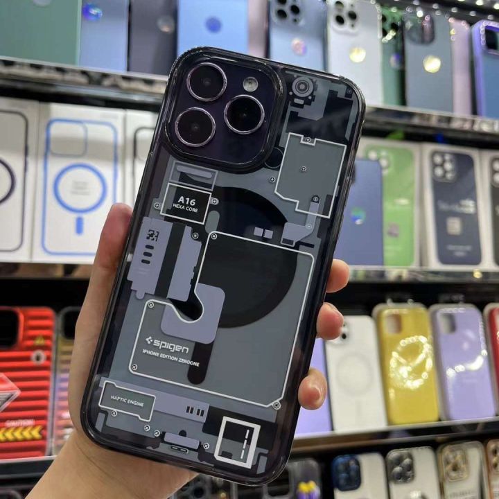 SPIGEN%20Ultra%20Hybrid%20Zero%20One%20MagFit%20Clear%20Magnetic%20Wireless%20Charge%20Phone%20Case%20For%20Apple%20Iphone%20All%20Series%20available%20-%20Image%202