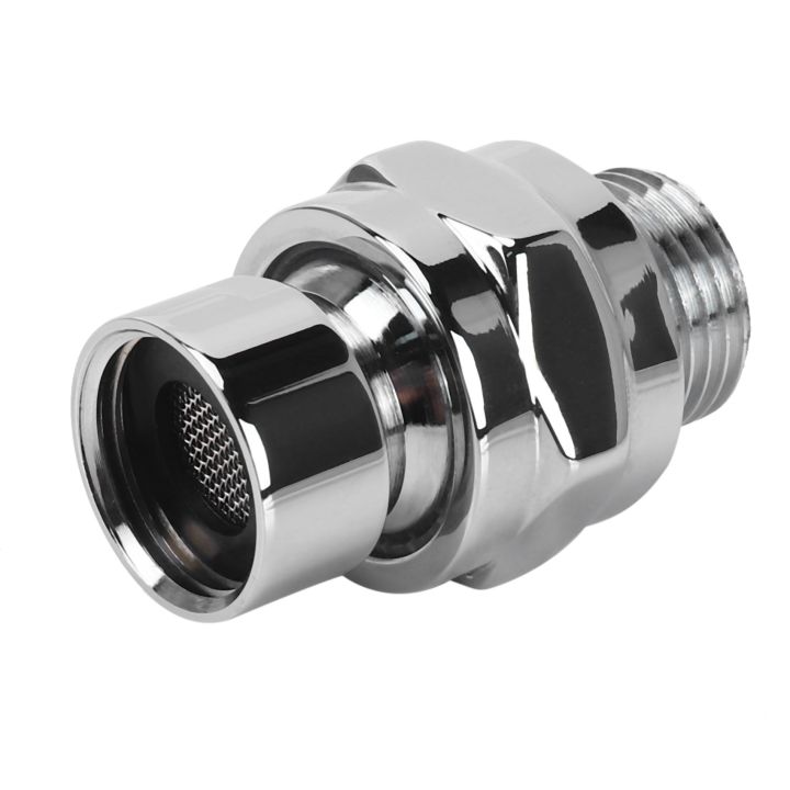 2X%20Brass%20Chrome%20Ball%20Joint%20Shower%20Arm%20Head%20Angle%20Adjustable%20Swivel%20Adapter%20-%20Image%206