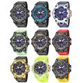 (COD Available)SMAEL 8008 Outdoor Sports Multifunctional Waterproof Luminous Men Watch.