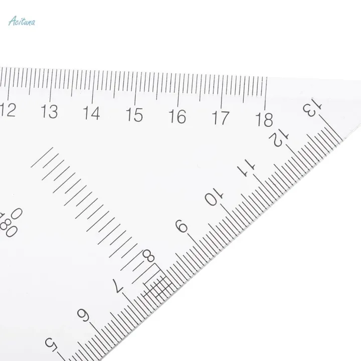 2%20Pack%2045/60%20Degree%20Geometry%20Triangle%20Ruler%20Drawing%20Drafting%20Set%20Clear%2030cm%20-%20Image%205