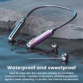 Timack® D18  Wireless Headphones Bluetooth 5.2 Neckband Earphones Magnetic Sports Waterproof TWS Earbuds Headset with Microphone. 