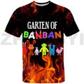 Anime Garten of Banban 2 T-shirt High Street graphic fashion Mens T shirts 3D casual vintage T shirt Garten of Banban streetwear. 