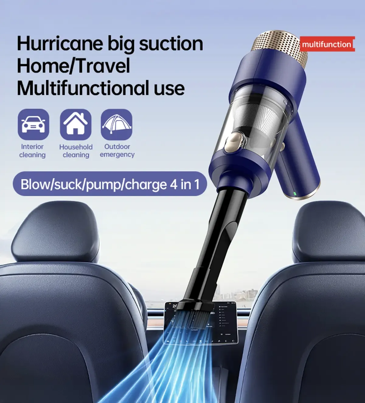 Blisbond VC-1 4-in-1 Cordless Vacuum Cleaner