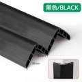 PVC kindergarten hollow strip for school wall corners, anti-collision right angle soft corner protection. 