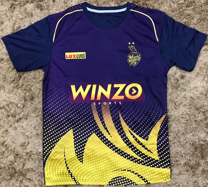 Buy%201%20Get%201%20Free%20IPL%20Kolkata%20KKR%20Team%20Jersey%202022%20Short%20Sleeve%20-%20Image%204