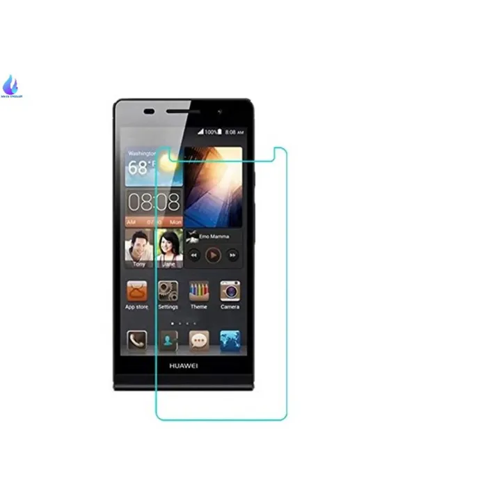 Huawei Ascend P6 9H 2.5D Tempered Glass Transparent Screen Protector
