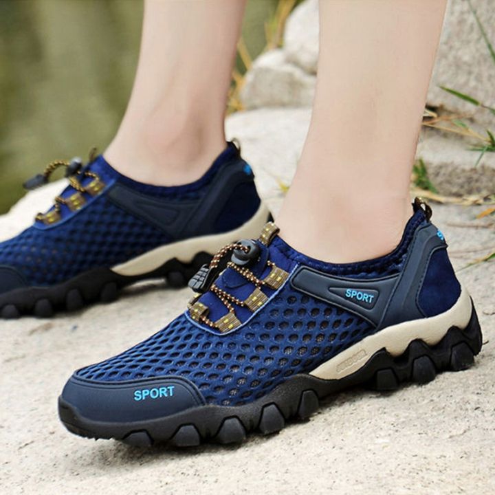 Summer Water Shoes Unisex Seaside Beach Barefoot Sneaker Men Swimming Upstream Wading Sport Aqua Shoes Women Quick Dry Soft New KEEMEEUYZO