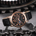 Qingwen  Watch All-Match Quartz Life Waterproof Watch   Men's Casual Business Sports Watch. 