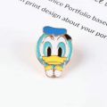 Cute Japanese Metal Cartoon Brooch Girl Personality Badge Creative Accessories Cartoon Safety Pin.