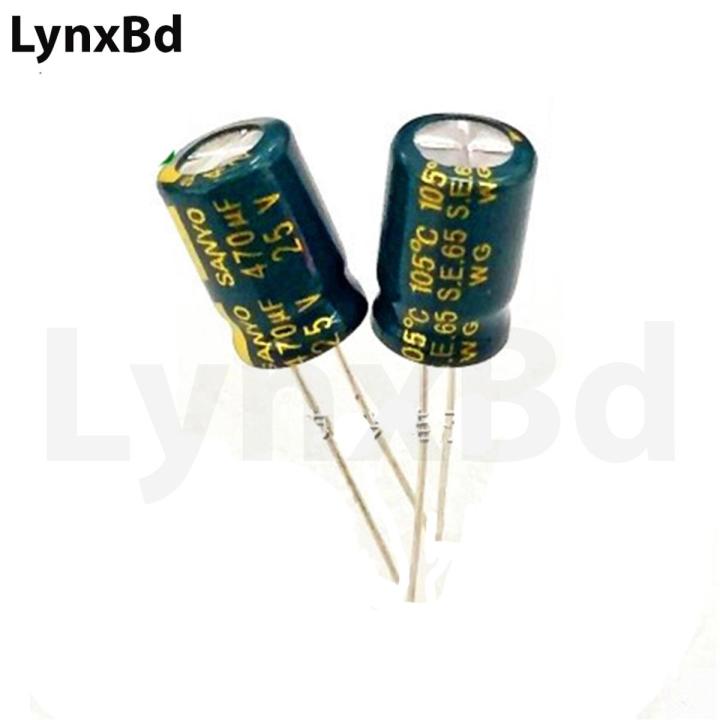 Electrolytic Capacitor 470UF 25V 10 pcs