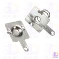 Metal Battery Spring Terminal Nickeling Plate Connector- 3Pair Holder Steel Contact Copper Wire Positive Negative Conversion Remote For AA AAA 18650 14500 Etc. Batteries. 