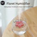 USB Portable Mini Petal Shape Air Humidifier Ultrasonic Aromatherapy Diffusers for Home Plants Purifier. 
