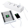 USB extension lead power strip, 4 multi plug charger, 2 way socket,Universal socket Standard Board Strips Outlet socket. 