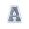 Alphabet Mold Smooth Surface Art Craft Capital DIY Epoxy Resin Mold. 