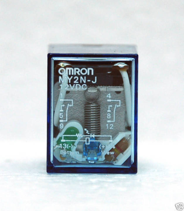 OMRON%2012vdc%20Relay%20MY2N-J%20(%20MY2NJ%20MY2N%20MY2%20)%20Coil=%20DC%2012V%2012VDC%20DPDT%205A%20125/250VAC%20-%20Image%203