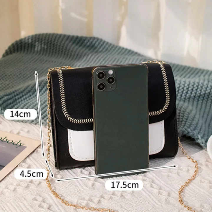 Crossbody%20Bag%20Shoulder%20Bag%20Messenger%20Bag%20Square%20Clutch%20Handbag%20Fashion%20Chain%20Bag%20-%20Image%208
