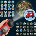 Dinosaur Shark Projector Night Study Learning Toy Flashlight Sleeping History Early Education Toys Torch Flashlight Fun Toys. 