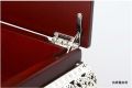 European-style classical luxury high-end tissue box gold-plated pumping tray gift tissue holder.