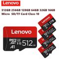 100%Original Product+FREE Shipping+COD(COD/24h Ship) 512GB Lenovo Micro SD Card Class 10 Memory Card Micro SD/TF Card 512GB 256GB 128GB 64GB 32GB. 