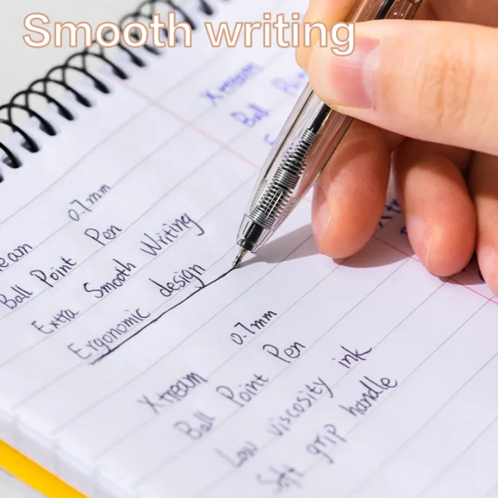 DELI%20Ballpoint%20Pen%200.7%20MM%20Office%20Ball%20Pens%2012PCS/Box%20Smoothing%20Writing%20Low%20Viscosity%20Ink%20Writing%20Pens%20Office%20Stationery%20Amour%20zii%20-%20Image%204