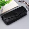 【Flash sale】 Unisex Belt Wearable Portable Carrying Cases Phone Bags Glasses Storage Box Glasses Case. 