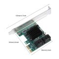 PCIE to SATA Expansion Controller Expansion Card with 4 Ports 6G SATA Expansion Card for PCI Expansion Cards. 