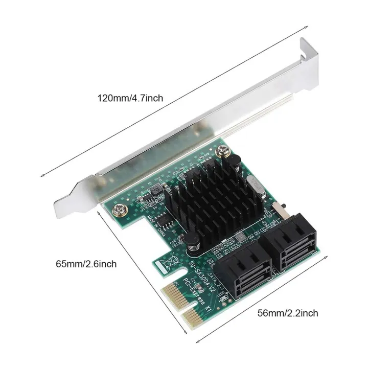 PCIE%20to%20SATA%20Expansion%20Controller%20Expansion%20Card%20with%204%20Ports%206G%20SATA%20Expansion%20Card%20for%20PCI%20Expansion%20Cards%20-%20Image%208