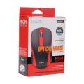 Wired USB Mouse - Black and Red.
