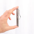 Mini keychain flashlight AAA battery powered portable multi-function waterproof light for outdoor camping small pen torch lights. 