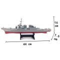 4X Guided Ship Model Static Toys with Display Stand Warship Model DIY Educational Toys Hobbies Gift. 