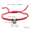 Braided Red Thread Bracelets For Women Men Bohemian Turkish Evil Eye Beads String Lucky Woven Jewelry Hot Fashion Gifts. 