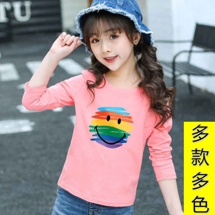 Girls Tops Children's Clothing First-Hand Supply Children Autumn