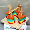 High Quality Four Sets Of columns/ Puzzles Educational/Fishing Geometry. 