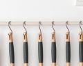 5 pcs S-hooks for Hanging Flower Pot Holder Kitchen Utensils Clothes Bags Towels Plant Hooks for kitchen.