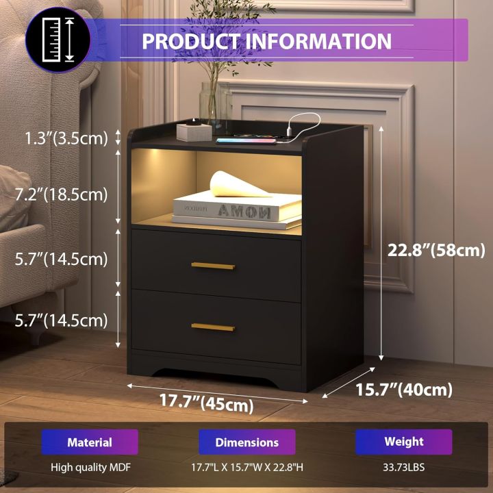 Smart%20Bedside%20Table%20with%20Lighting,%20LED%20Nightstand%20with%2024-Color%20RGB%20Lights,%20Modern%20Bed%20Side%20Table/Night%20Stand%20for%20Bedroom,%20Living%20Room,24/18%20-%20Image%204