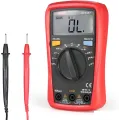 UT33A+ Multimeter UT 33A+ Digital Multimeter Handheld LCD Display With Backlight Digital Multimeter DC AC Voltmeter DC Ammeter Ohmmeter Battery Tester Diode Tester UT33A Multimeter Tools Sets. 