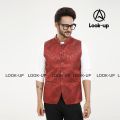 Printed  Waistcoat for Men - Men's Koti - Vests for Men. 