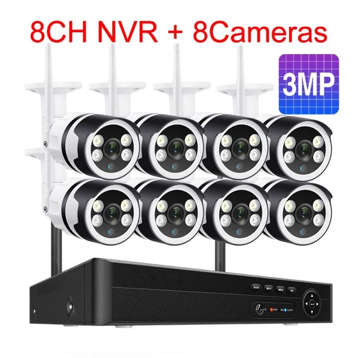 Techage%208CH%203MP%205MP%20WiFi%20IP%20Camera%20System%20H.265%20Two-way%20Audio%20Human%20Detected%20P2P%20Metal%20CCTV%20NVR%20Video%20Surveillance%20Security%20Set%20-%20Image%207