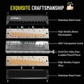 EAST TOP FORERUNNER 2.0 without valves Chromatic Harmonica 12-Hole 48 Tones C Key Chromatic Mouth Organ Harmonica. 