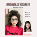 Wig Ponytail Female Artificial Hair Grip High Skull Top Gas Girl Dyed Waterfall Half Tie Curly Hair High Ponytail Wig. 
