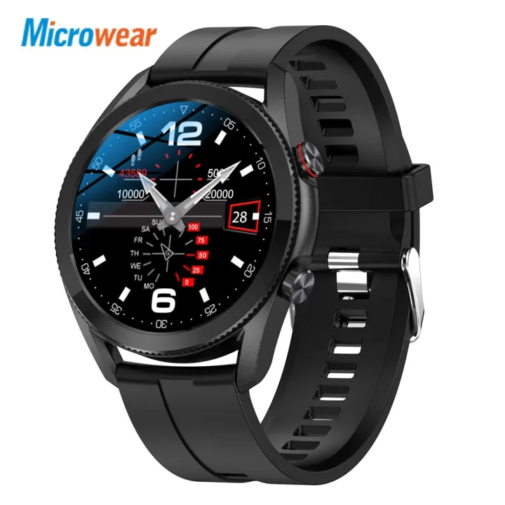 Microwear%20L19%20Smart%20Watch%20Men%20Bluetooth-compatible%20Call%20ECG%20PPG%20IP68%20Waterproof%20Fitness%20Tracker%20VS%20L15%20L16%20GTS%20Smartwatch%20-%20Image%203