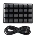 Mini Black 24 Keys Custom Mechanical Keyboard 16 Keys Programmable Gaming Keyboard Sayo Device Shortcut Keypad for Office. 
