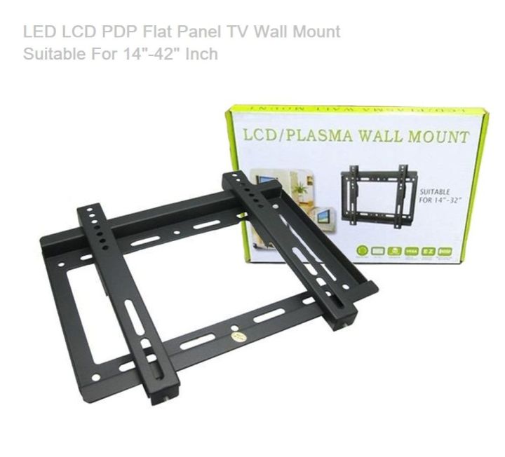 Lcd%20/%20led%20/%20plasma%204k%20flat%20tv%20wall%20mount%2014%20-42%20inch-black%20-%20Image%202