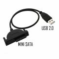 Px USB 2.0 to Mini Sata II 7+6 13Pin Adapter for Laptop CD/DVD ROM Slimline Drive Converter Cable Screws steady style 1pcs. 
