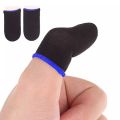 2pcs Finger Cover Breathable Game Controller Finger Sleeve For PUBG Mobile Games Sweat Proof Non-Scratch Touch Screen Gaming Thumb Gloves. 