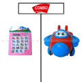 CHARACTER PANG WORD BOARD & MINI TOY PLANE COMBO. 