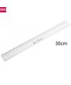 Deli 30cm Plastic Ruler-5pcs. 