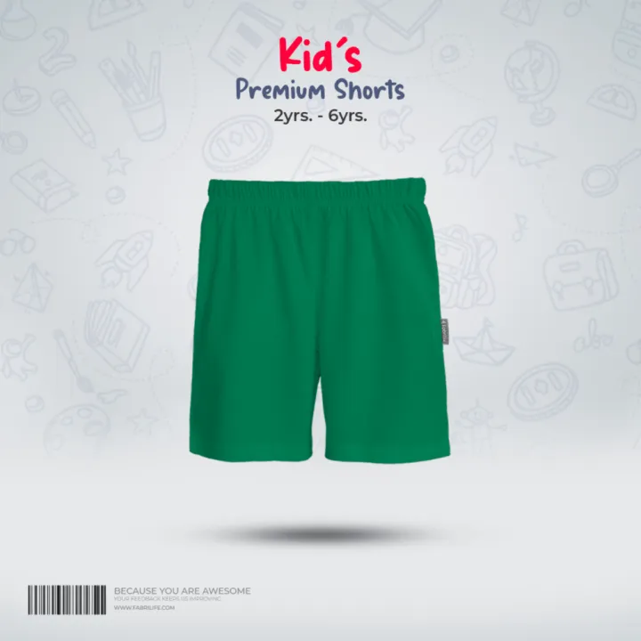 Fabrilife%20Kids%20Premium%20Cotton%20Shorts-%20Green%20-%20Image%202
